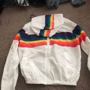 Rainbow windbreaker
